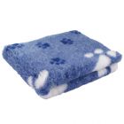 Dry Bed A+ Błękit/Białe Łapy 50x75