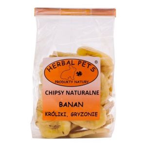 Herbal Pets Chipsy Banan 75g