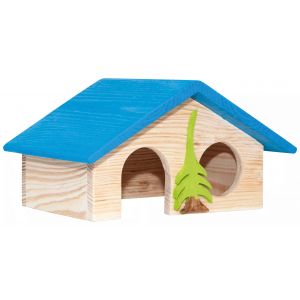 Drewniany domek dla chomika 3