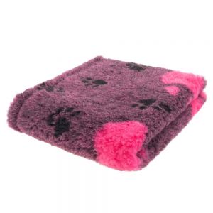 Dry Bed A+ Wiśniowy/Różowe Łapy 75x100